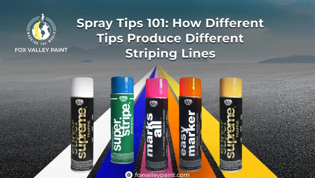 Spray Tips 101: How Different Tips Produce Different Striping Lines