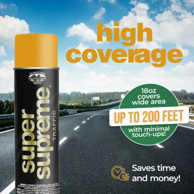 Traffic Spray Paint | Fast-Dry Parking Lot Marking
