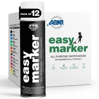 Fox Valley Easy Marker Inverted Utility Marking Spray Paint (Water-Based)