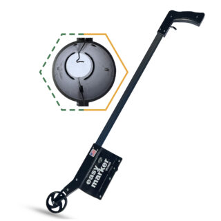 Fox Valley Field and Pavement Marking Paint Wand – 34" Handheld Spray Marking Stick for Pavement, Sports Fields, Utility Marking, Tree Marking & Construction Sites