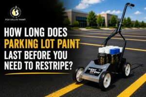 How Long Does Parking Lot Paint