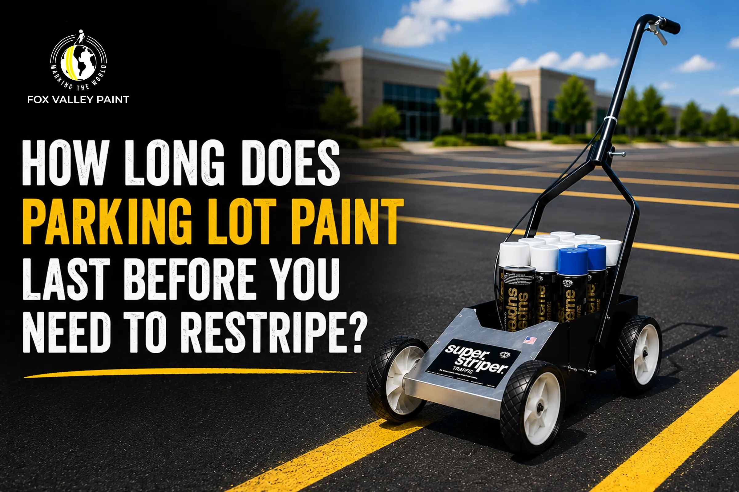 How Long Does Parking Lot Paint