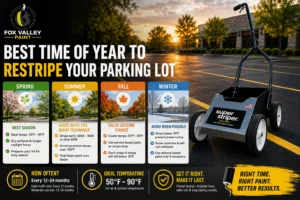 Best Time of Year to Restripe Your Parking Lot